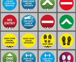 Floor Sticker Roundels